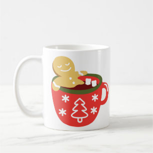 Pepparkaksgubbe Varm Choklad Jacuzzi Kaffemugg