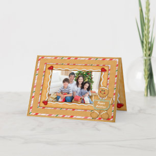 Pepparkaksgubbe vikt fotojul helgkort