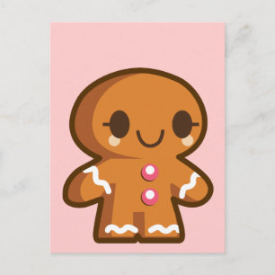 Pepparkaksgubbe Vykort