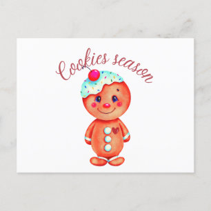 Pepparkaksgubbe Vykort