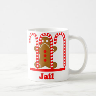 Pepparkaksgubbearrestavbrott Kaffemugg