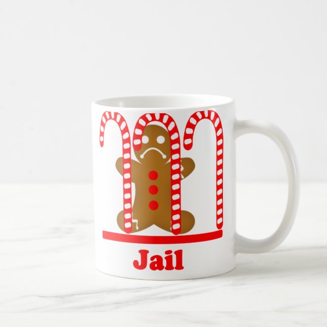 Pepparkaksgubbearrestavbrott Kaffemugg (Höger)