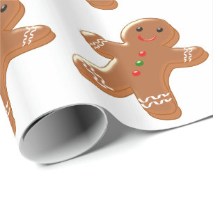 Pepparkaksgubbedesign Presentpapper