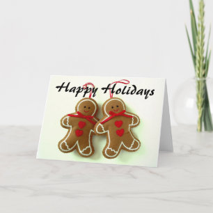 Pepparkaksgubbekort Helgkort