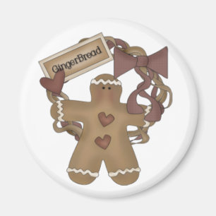 Pepparkaksgubbekranmagnet Magnet