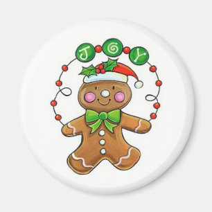Pepparkaksgubbemagnet Magnet