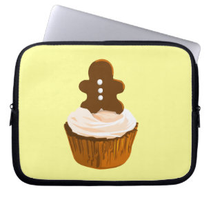 Pepparkaksgubbemuffinlaptop sleeve