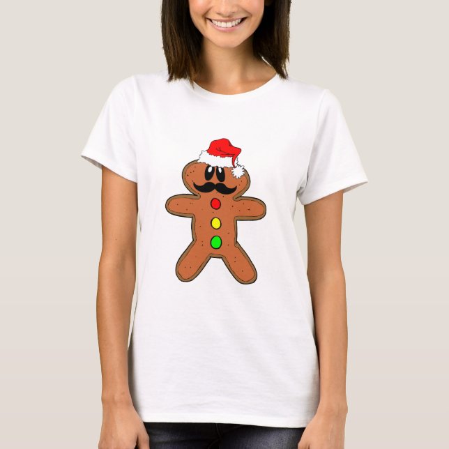 pepparkaksgubbemustasch tröja (Framsida)