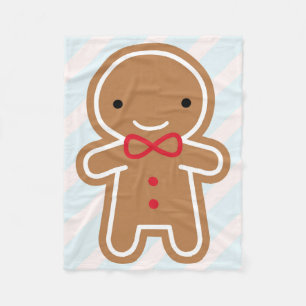 Pepparkaksgubben Cookie Cute Fleecefilt