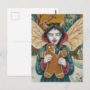 Pepparkaksgubben Cookie Vampire Kattunge Vykort