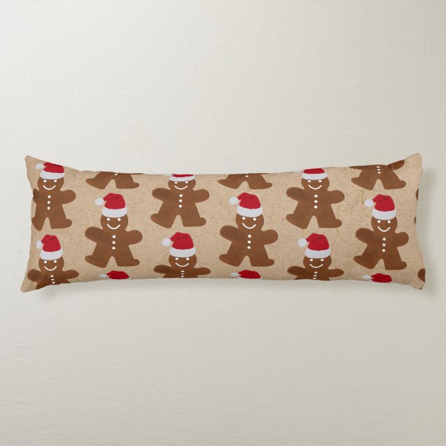 Pepparkaksgubben Cookies Kraft Kroppskudde (Framsidan)