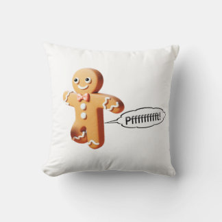 Pepparkaksgubben Cute Farting - jul Kudde