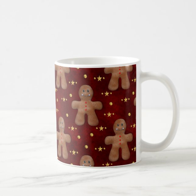 Pepparkaksgubben Cute Jul Kaffemugg (Höger)