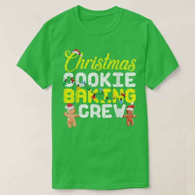 Pepparkaksgubben Julkakor, Baking Crew T Shirt (Design framsida)