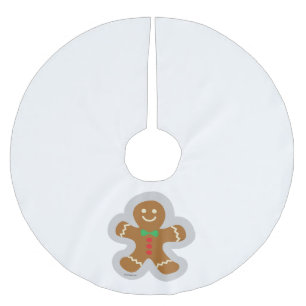 Pepparkaksgubben Skapar ängeln i Snö Julgransmatta Borstad Polyester