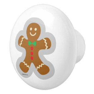 Pepparkaksgubben Skapar ängeln i Snö Knopp