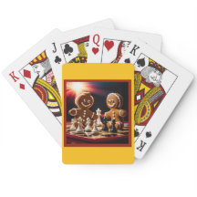 Pepparkaksgubben spelar schack med sin syster