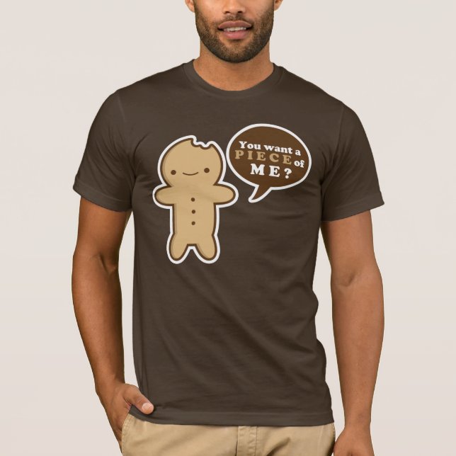 Pepparkaksgubbeutslagsplats T-shirt (Framsida)
