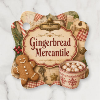 Pepparkakshandel Gåvor Etiketter