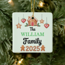 Pepparkakshus Familjenamn 2025 Jul