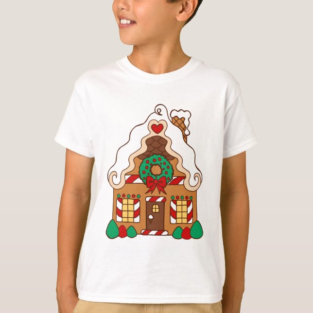 Pepparkakshus Tee (Framsida)