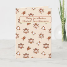 Pepparkaksjuldkort