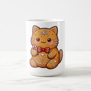 Pepparkakskatt julbakelse kaffemugg