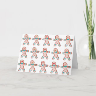 Pepparkakskonst för välgörenhet kort