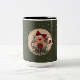 Pepparkakskvinna Mugg arrangemang