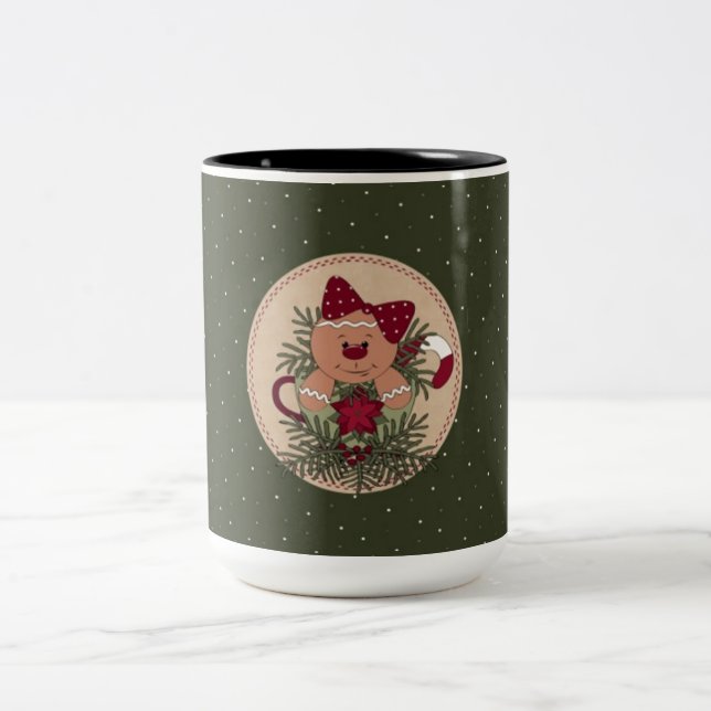 Pepparkakskvinna Mugg arrangemang (Center)