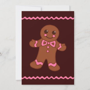 Pepparkaksman-inbjudningar Inbjudningar