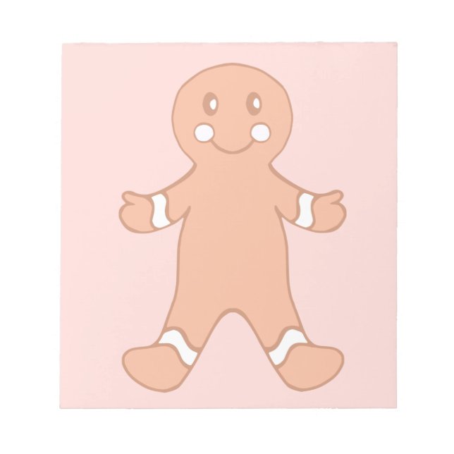 Pepparkaksnotisblock Anteckningsblock (Framsida)
