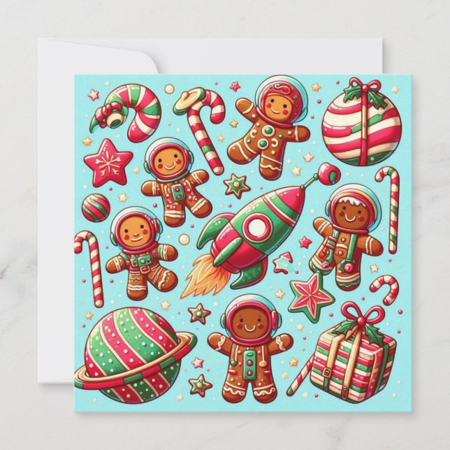Pepparkaksskjutande jul (Framsida)