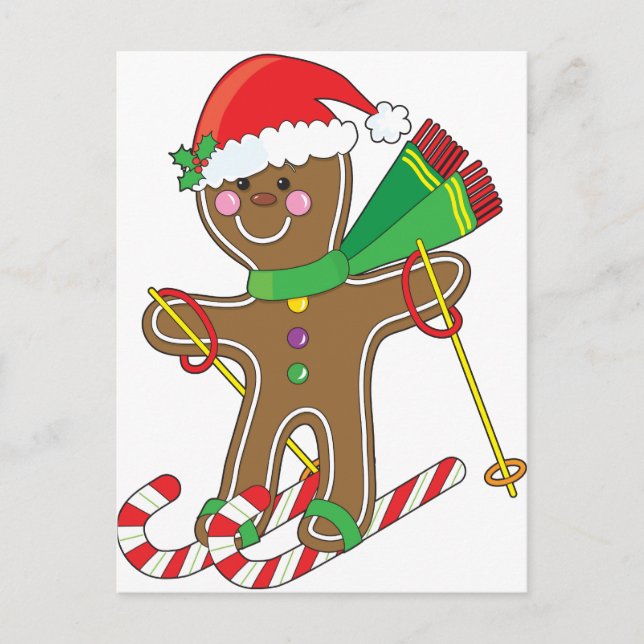 Pepparkaksskjutare Helg Vykort (Framsida)