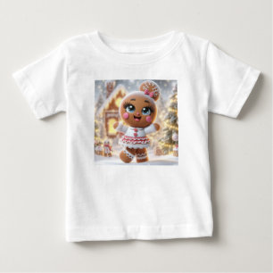 Pepparkakssnöflinga Glitter T Shirt
