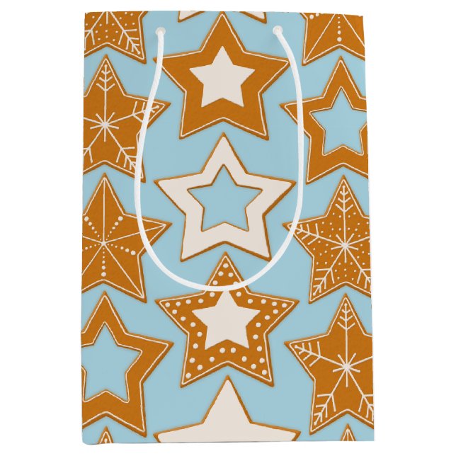 Pepparkaksstjärnor (Holiday) Presentpåse (Framsidan)