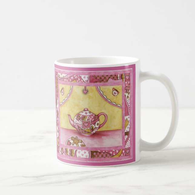 Pepparkaksteapottkaka julkaffemugg kaffemugg (Höger)