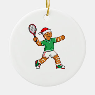 Pepparkakstennis jul 2026 Holiday Sports Julgransprydnad Keramik