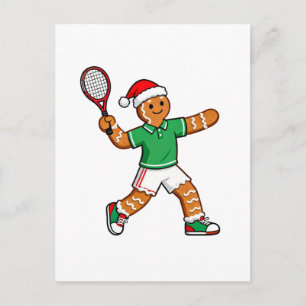 Pepparkakstennis jul 2026 Holiday Sports Vykort