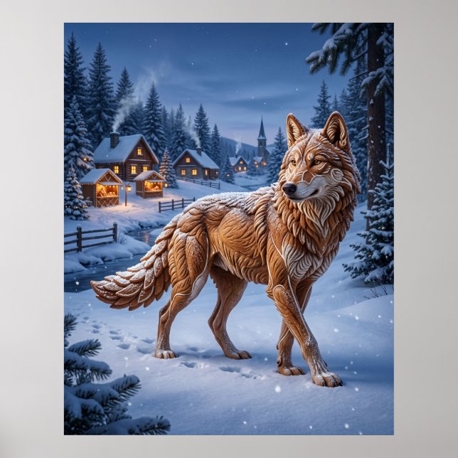 Pepparkaksvarggranar Poster (Framsidan)