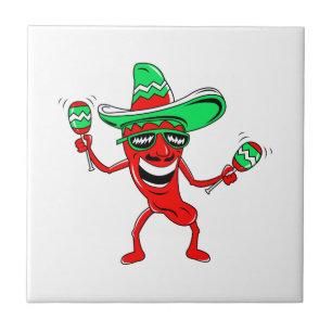 Pepparmaracassombrero sunglasses.png kakelplatta