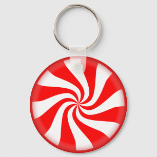Pepparmint Candy Keychain Nyckelring
