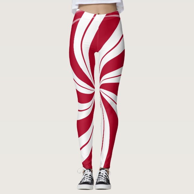 Pepparmint Multi Swirl Leggings (Framsida)