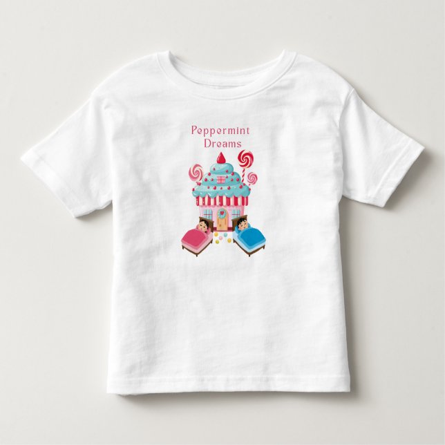 Pepparmintdrömmar  t shirt (Framsida)
