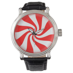 Pepparmintgodisen virvlar runt armbandsur
