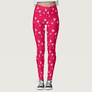 PepparmintMartini damasker (julhelgdag) Leggings