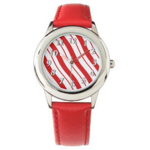 Pepparmintrandar Armbandsur