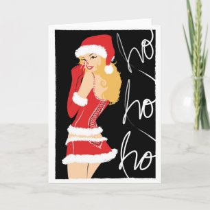 Pepparminttittnotecard Helgkort