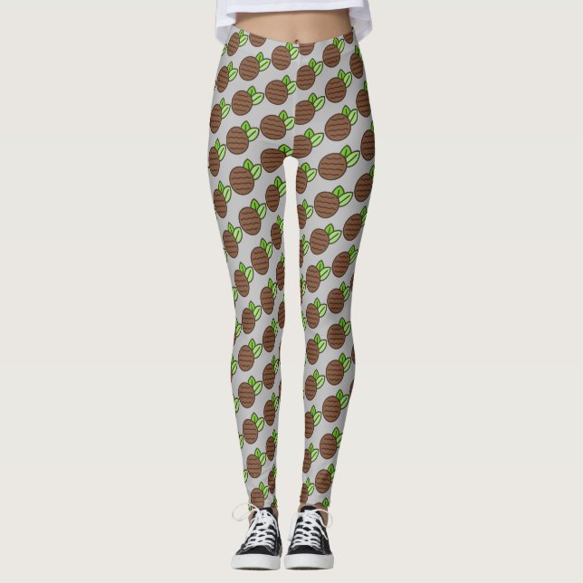 pepparmynta leggings (Framsida)