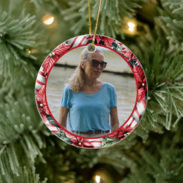 Pepparmyntakrans VALFRI Bild Julgransprydnad Keramik